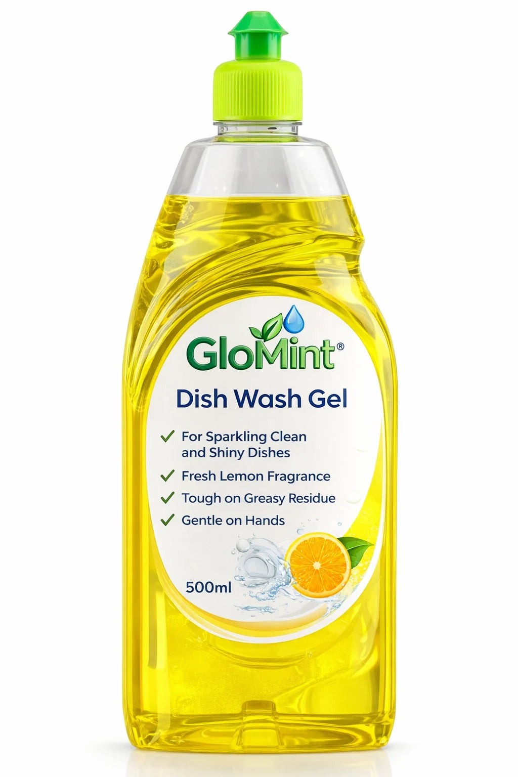 glomint dish wash gel
