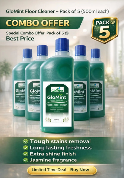 glomint floor cleaner pack of 5