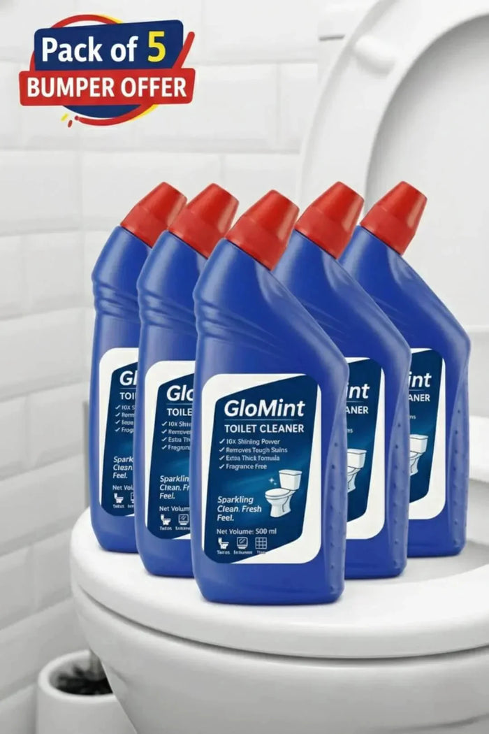 GloMint™ Toilet Cleaner Extra Thick Formula Pack of 5